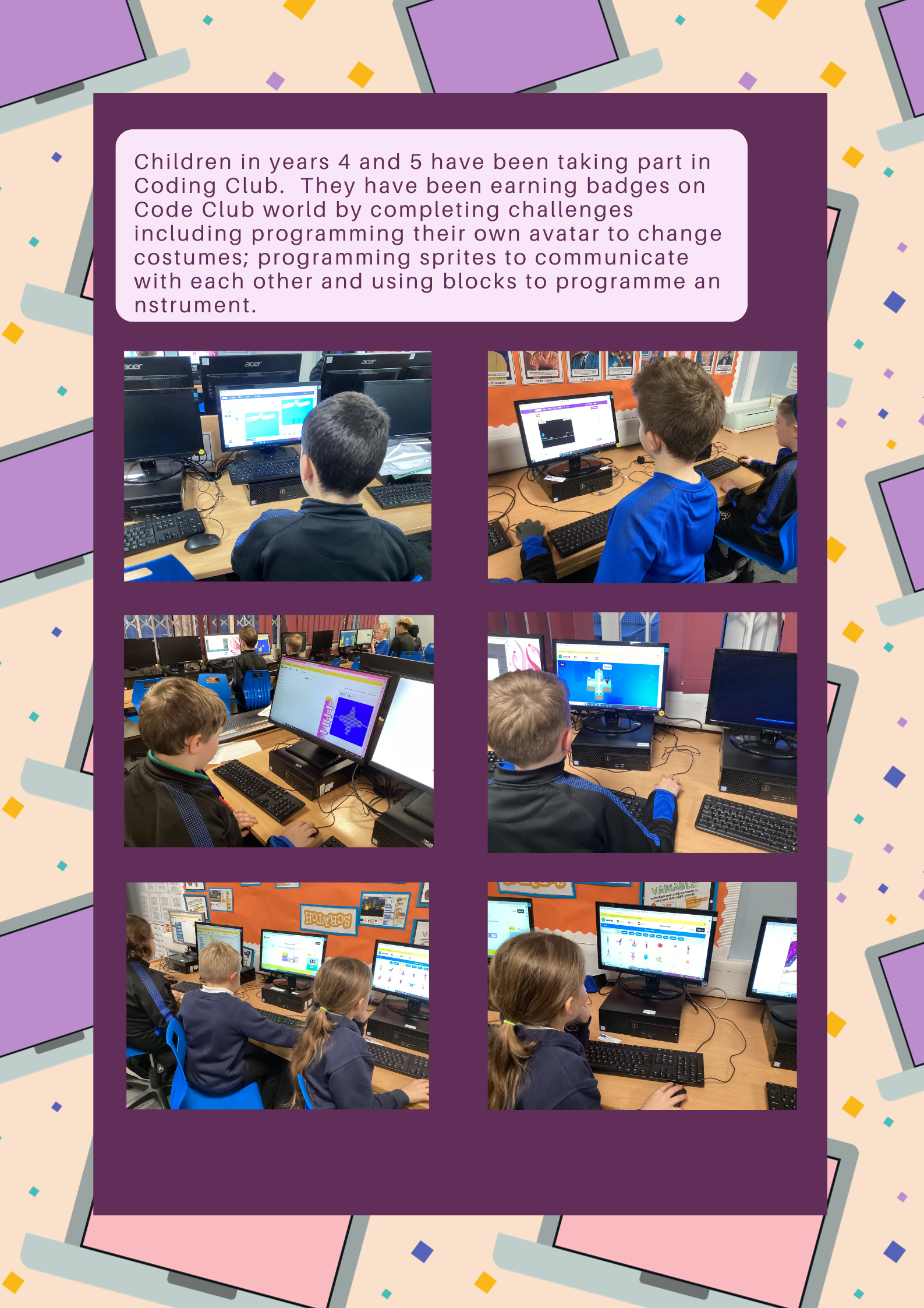 A wonderful club really enjoyed by the children!